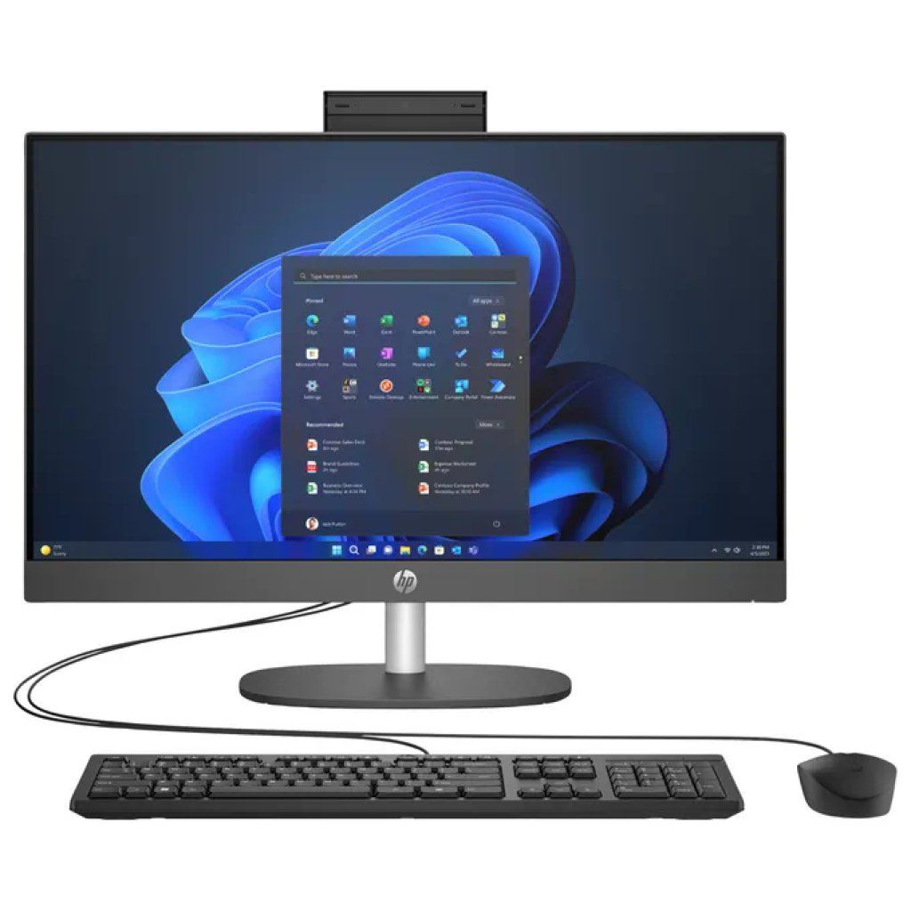 HP ProOne 240 G10 All-in-One, Intel Core i5, 16 GB RAM, 512 GB SSD, Windows 11 Pro, Bianco HP ProOne 240 G10 All-in-One, Intel Core i5, 16 GB RAM, 512 GB SSD, Windows 11 Pro, Bianco
