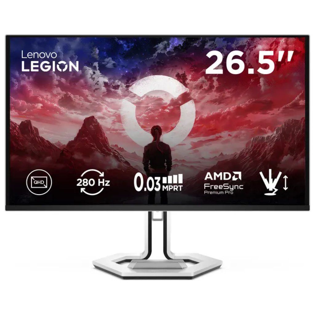 Lenovo Legion Pro 27Q-10 Monitor Gaming QD-OLED 26,5” QHD 280 Hz Lenovo Legion Pro 27Q-10 Monitor Gaming QD-OLED 26,5” QHD 280 Hz