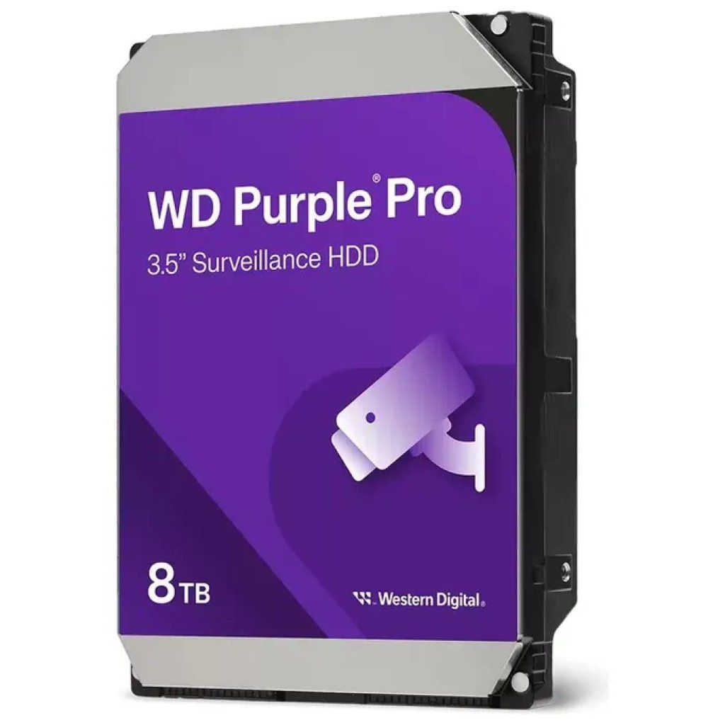 WD Western Digital Purple Pro HDD 8 TB SATA 3,5 WD Western Digital Purple Pro HDD 8 TB SATA 3,5" 7200 rpm