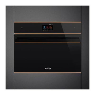 SMEG Forno da incasso Smeg SFP6101TB3, 70 L, pirolitico, nero