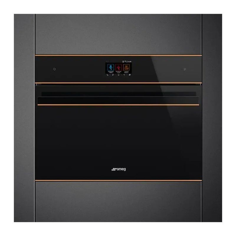 SMEG Forno da incasso Smeg SFP6101TB3, 70 L, pirolitico, nero
