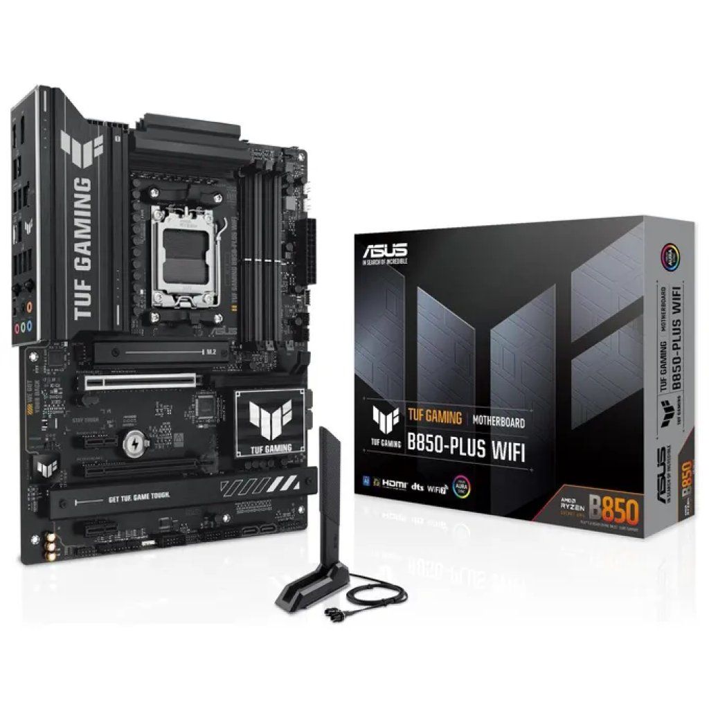ASUS TUF Gaming B850-PLUS WIFI – Scheda Madre ATX AM5, DDR5, Wi-Fi 7 ASUS TUF Gaming B850-PLUS WIFI – Scheda Madre ATX AM5, DDR5, Wi-Fi 7