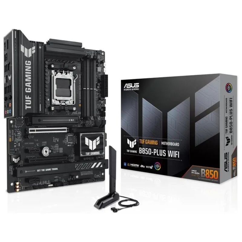 ASUS TUF Gaming B850-PLUS WIFI – Scheda Madre ATX AM5, DDR5, Wi-Fi 7 ASUS TUF Gaming B850-PLUS WIFI – Scheda Madre ATX AM5, DDR5, Wi-Fi 7