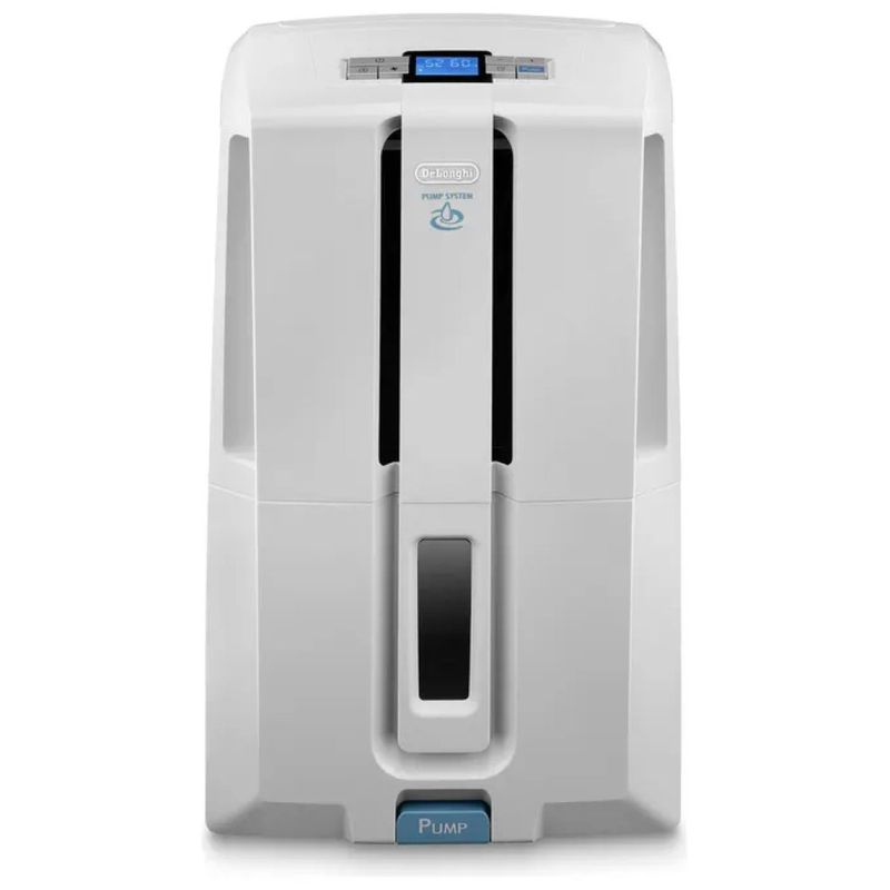 DELONGHI De'Longhi Tasciugo DD230P Deumidificatore 30 L con Pompa, Grigio
