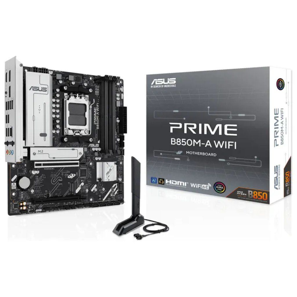 ASUS Prime B850M-A WiFi Scheda Madre Micro-ATX AM5 ASUS Prime B850M-A WiFi Scheda Madre Micro-ATX AM5