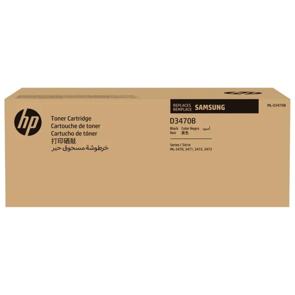 HP Samsung ML-D3470B Toner Nero Originale, 10.000 Pagine HP Samsung ML-D3470B Toner Nero Originale, 10.000 Pagine