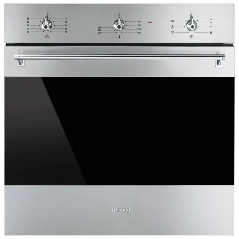 Smeg SF6381X Classica Forno da incasso Elettrico Ventilato 70 L Classe A 6 Funzioni Smalto Ever Clean