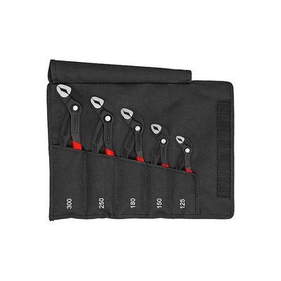 KNIPEX Cobra Kult – Set 5 pinze regolabili 125–300 mm con borsa KNIPEX Cobra Kult – Set 5 pinze regolabili 125–300 mm con borsa