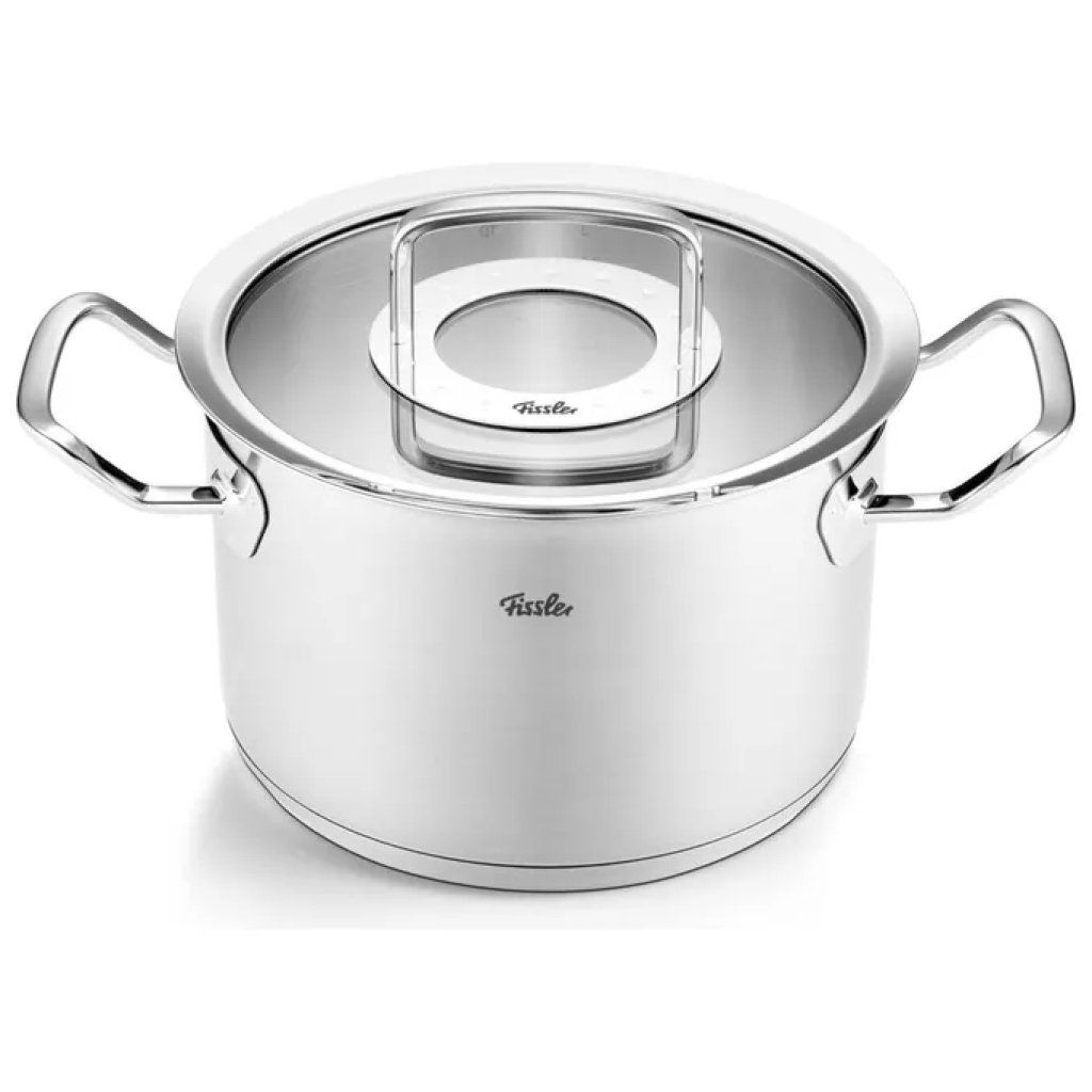 Fissler Original-Profi Collection Pentola 20 cm con Coperchio in Vetro Fissler Original-Profi Collection Pentola 20 cm con Coperchio in Vetro