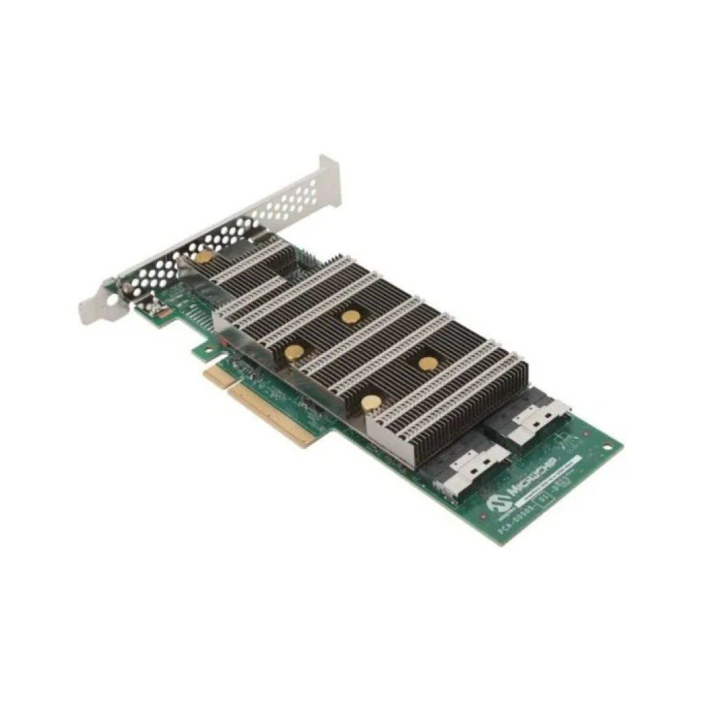Microchip SmartRAID 3258C16IX2S Controller RAID PCIe x8, 8 GB Cache, 2 Porte