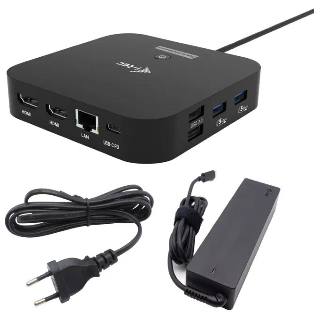 I-tec Docking Station USB-C Dual HDMI 4K 100W I-tec Docking Station USB-C Dual HDMI 4K 100W