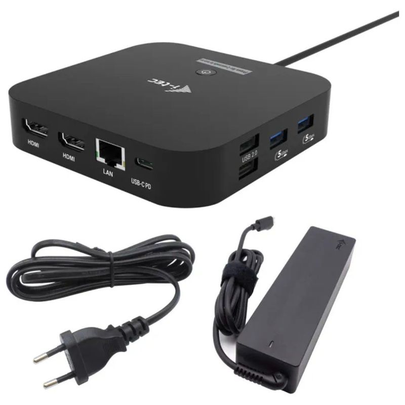 I-tec Docking Station USB-C Dual HDMI 4K 100W