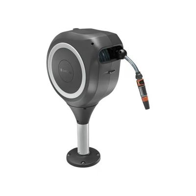 Gardena 18617-20 Avvolgitubo automatico da giardino con tubo da 20 m