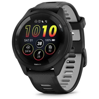 Garmin Forerunner 265 Smartwatch GPS AMOLED 46 mm Nero Garmin Forerunner 265 Smartwatch GPS AMOLED 46 mm Nero