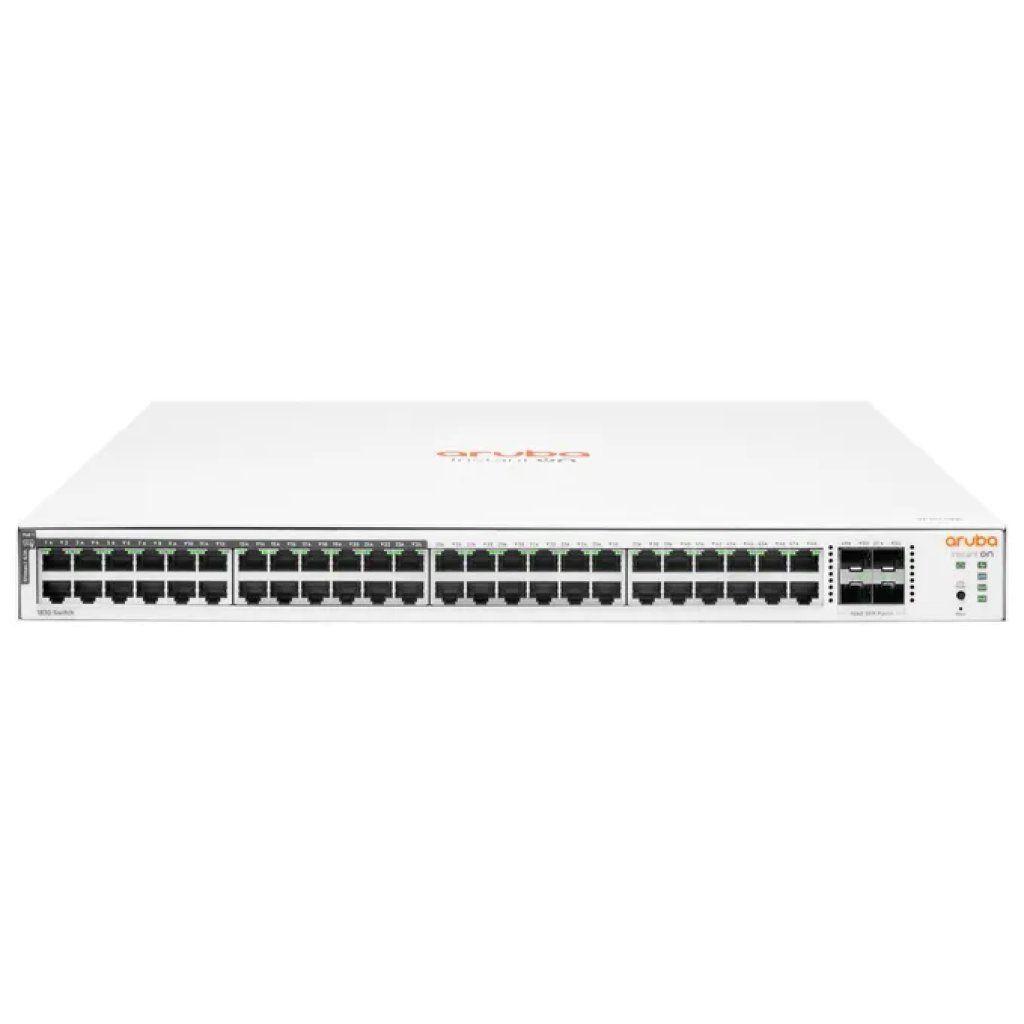 HPE Aruba Instant On 1830 Switch 48 porte Gigabit PoE 370 W HPE Aruba Instant On 1830 Switch 48 porte Gigabit PoE 370 W
