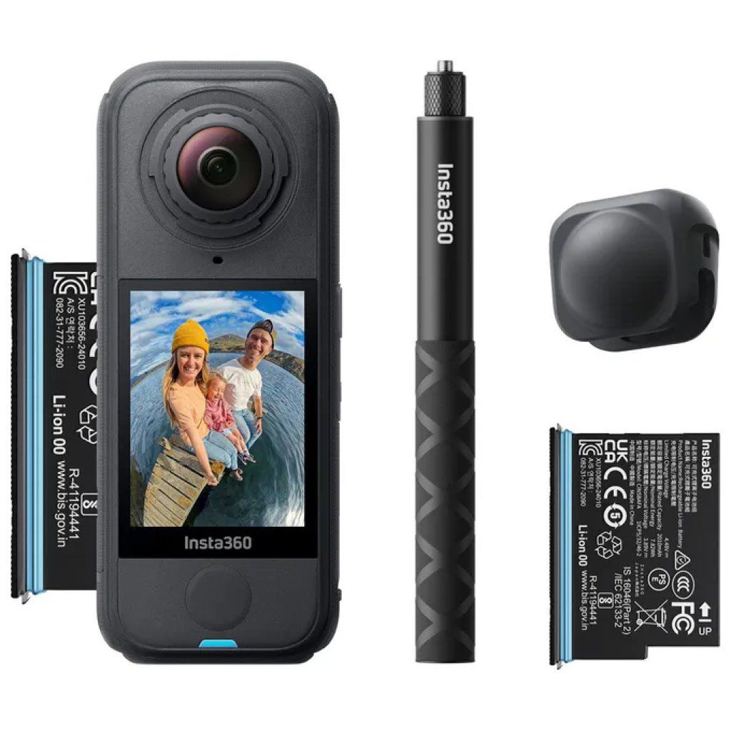 Insta360 X4 Air Starter Bundle – Action Camera 360° 8K, Nero Insta360 X4 Air Starter Bundle – Action Camera 360° 8K, Nero