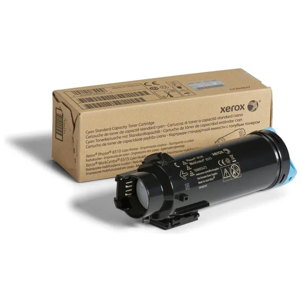 XEROX Toner originale Xerox 106R03473 ciano per Phaser 6510 e WorkCentre 6515 XEROX Toner originale Xerox 106R03473 ciano per Phaser 6510 e WorkCentre 6515