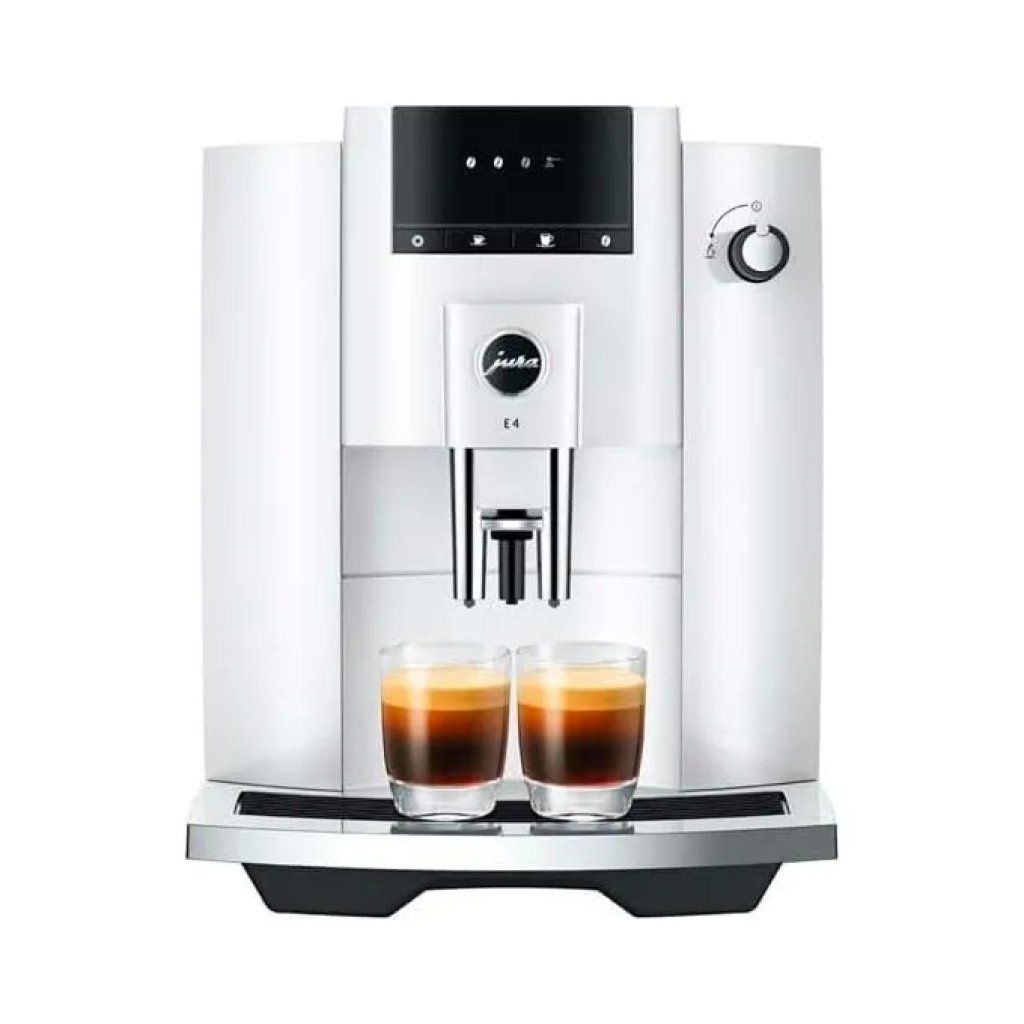 JURA E4 Piano White – Macchina da caffè automatica, 1,9 L, 15 bar, 1450 W JURA E4 Piano White – Macchina da caffè automatica, 1,9 L, 15 bar, 1450 W