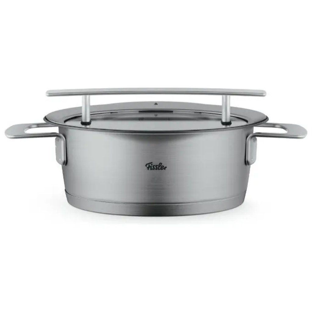 Fissler Phi Collection – Casseruola bassa 20 cm con coperchio in vetro, 2,3 L Fissler Phi Collection – Casseruola bassa 20 cm con coperchio in vetro, 2,3 L