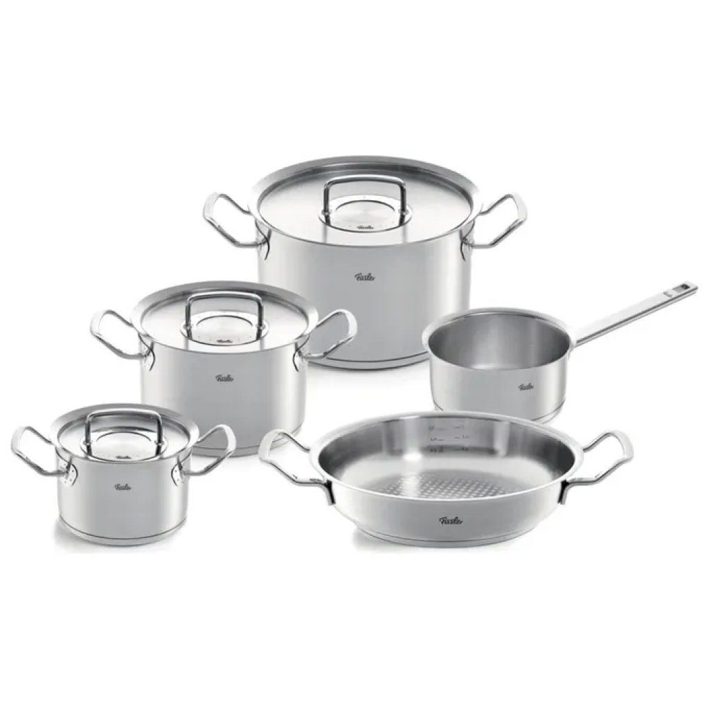 Fissler Original-Profi Collection – Set di 5 pentole in acciaio inox