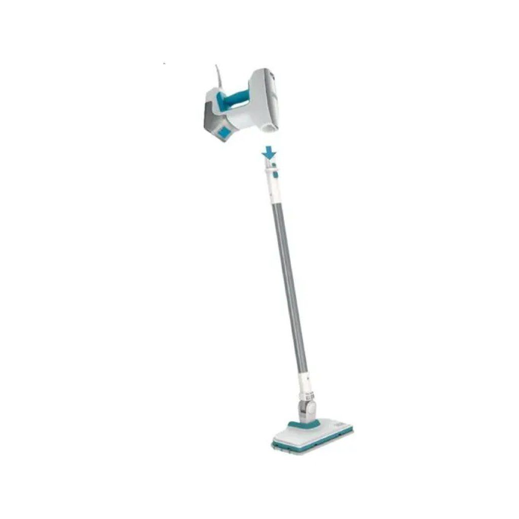 BLACK+DECKER BHSM15FX08 Pulitore a Vapore 2 in 1, 1500 W, 0,5 L, 8 Accessori BLACK+DECKER BHSM15FX08 Pulitore a Vapore 2 in 1, 1500 W, 0,5 L, 8 Accessori