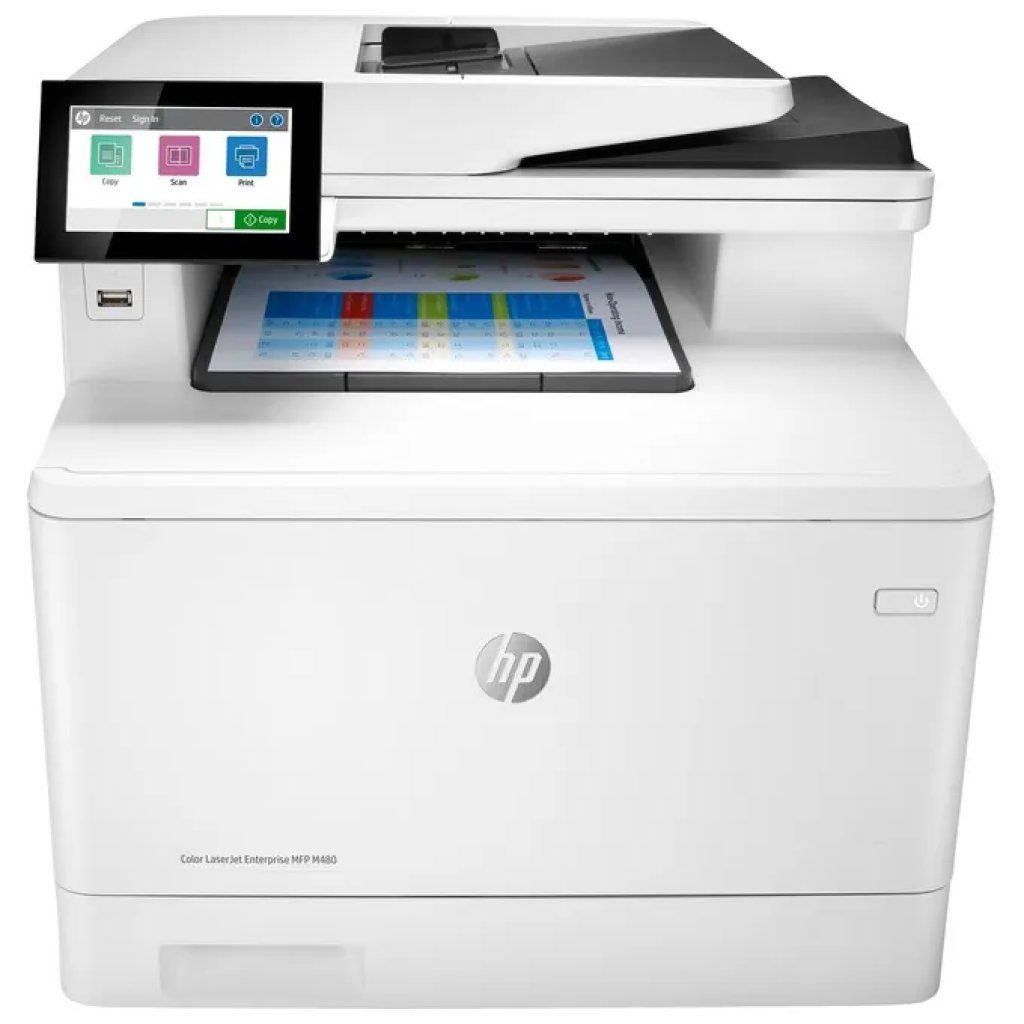 HP Color LaserJet Enterprise MFP M480f Stampante Multifunzione A4 a Colori