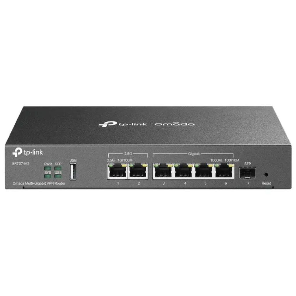 TP-Link Omada ER707-M2 Router VPN Multi-Gigabit 2.5G TP-Link Omada ER707-M2 Router VPN Multi-Gigabit 2.5G