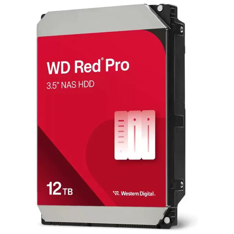 Western Digital Red Pro WD122KFBX Hard Disk Interno 12TB 7200 RPM 3.5'' SATA III Per NAS Western Digital Red Pro WD122KFBX Hard Disk Interno 12TB 7200 RPM 3.5'' SATA III Per NAS
