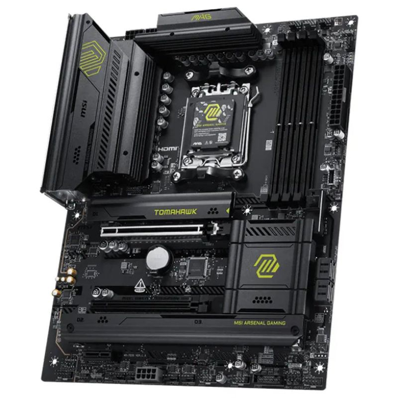 MSI MAG B850 TOMAHAWK WIFI Scheda madre ATX AMD B850 Socket AM5 DDR5 fino a 8200 MHz Wi MSI MAG B850 TOMAHAWK WIFI Scheda madre ATX AMD B850 Socket AM5 DDR5 fino a 8200 MHz Wi