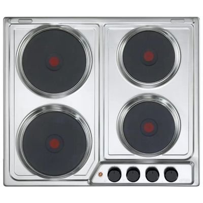 DELONGHI De’Longhi FFI 46 ER Family Piano Cottura Elettrico da Incasso, 60 cm, 4 Piastre, 7000 W DELONGHI De’Longhi FFI 46 ER Family Piano Cottura Elettrico da Incasso, 60 cm, 4 Piastre, 7000 W