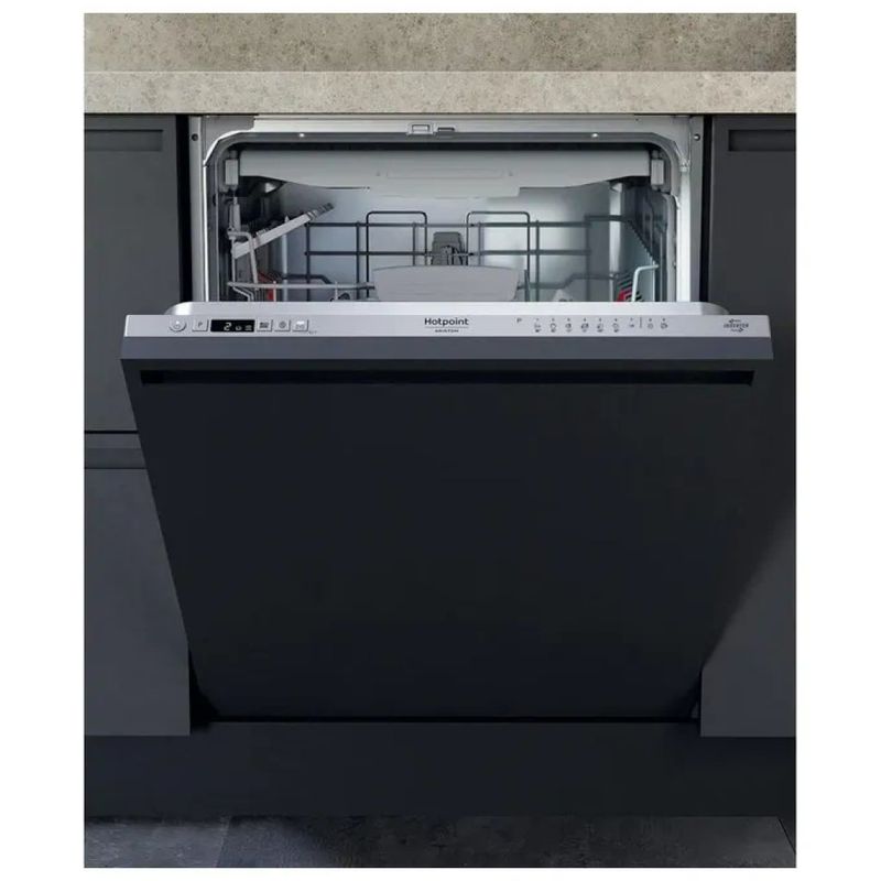 Hotpoint HA4IFD14B Lavastoviglie da incasso 14 coperti Classe D 46 dB Inverter 9 L (82x60x56 cm
