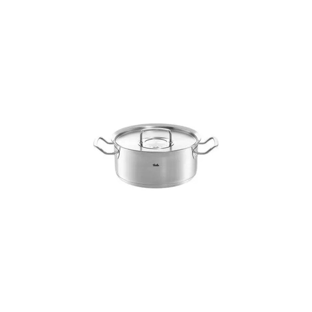 Fissler Pentolone in Acciaio Inox 2,6 L, 20 cm, per Induzione