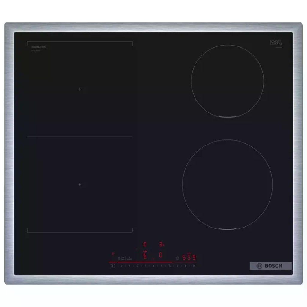 Bosch Serie 6 PVS645HB1E Piano Cottura a Induzione 60 cm Nero Bosch Serie 6 PVS645HB1E Piano Cottura a Induzione 60 cm Nero