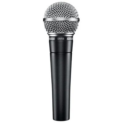Shure SM58S Microfono Dinamico Cardioide con Interruttore On/Off, Nero