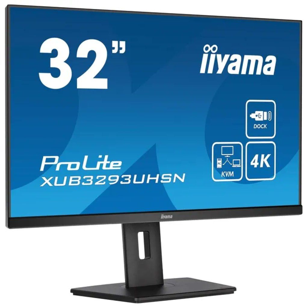 IIYAMA Monitor iiyama ProLite XUB3293UHSN-B5 31,5” 4K IPS USB-C IIYAMA Monitor iiyama ProLite XUB3293UHSN-B5 31,5” 4K IPS USB-C