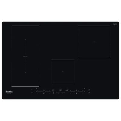 Hotpoint HB 0577B NE Piano cottura a induzione 77 cm, 4 zone, Combi Duo, Active Cook, nero Hotpoint HB 0577B NE Piano cottura a induzione 77 cm, 4 zone, Combi Duo, Active Cook, nero