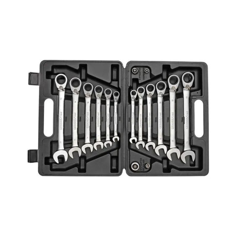GEDORE RED 3300060 – Set di 16 chiavi combinate a cricchetto 8–19 mm
