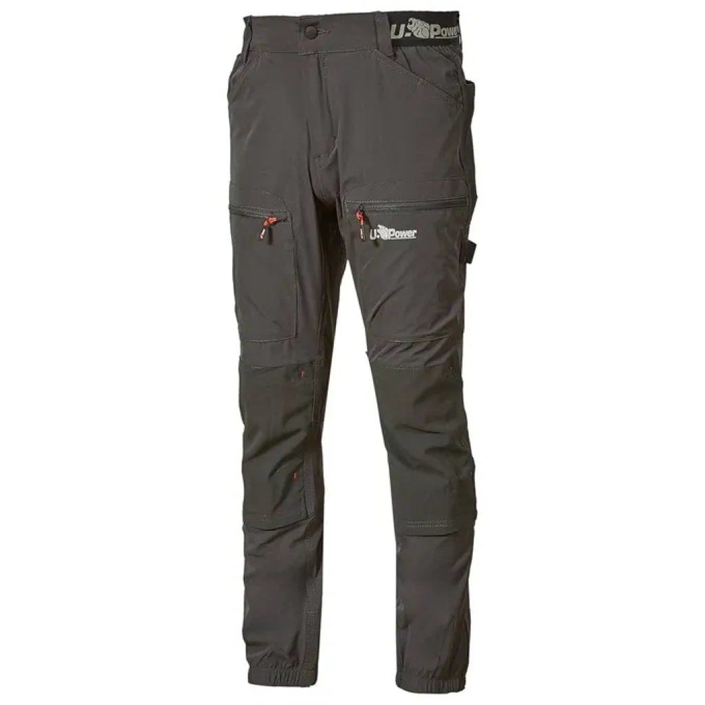 U-POWER HARMONY WFU281BC Bermuda da Lavoro Uomo, Black Carbon