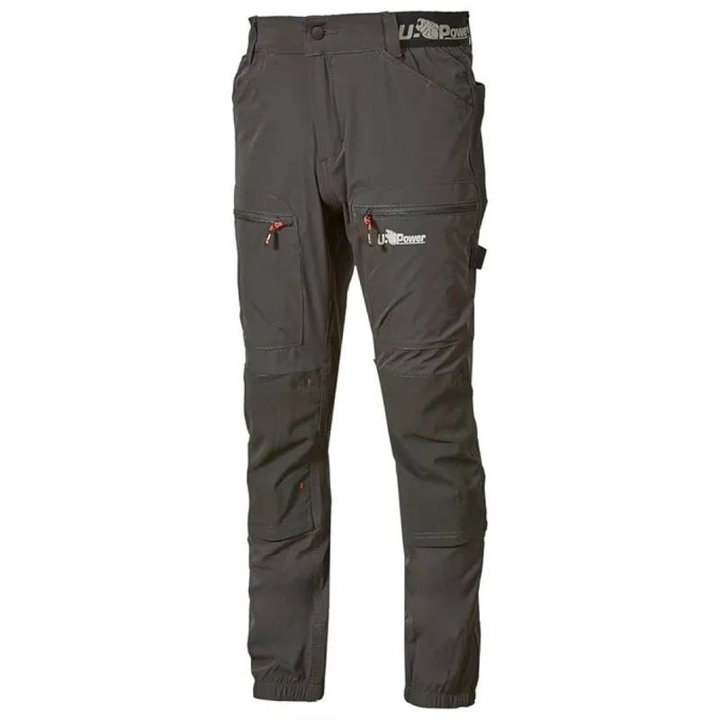 U-POWER HARMONY WFU281BC Bermuda da Lavoro Uomo, Black Carbon