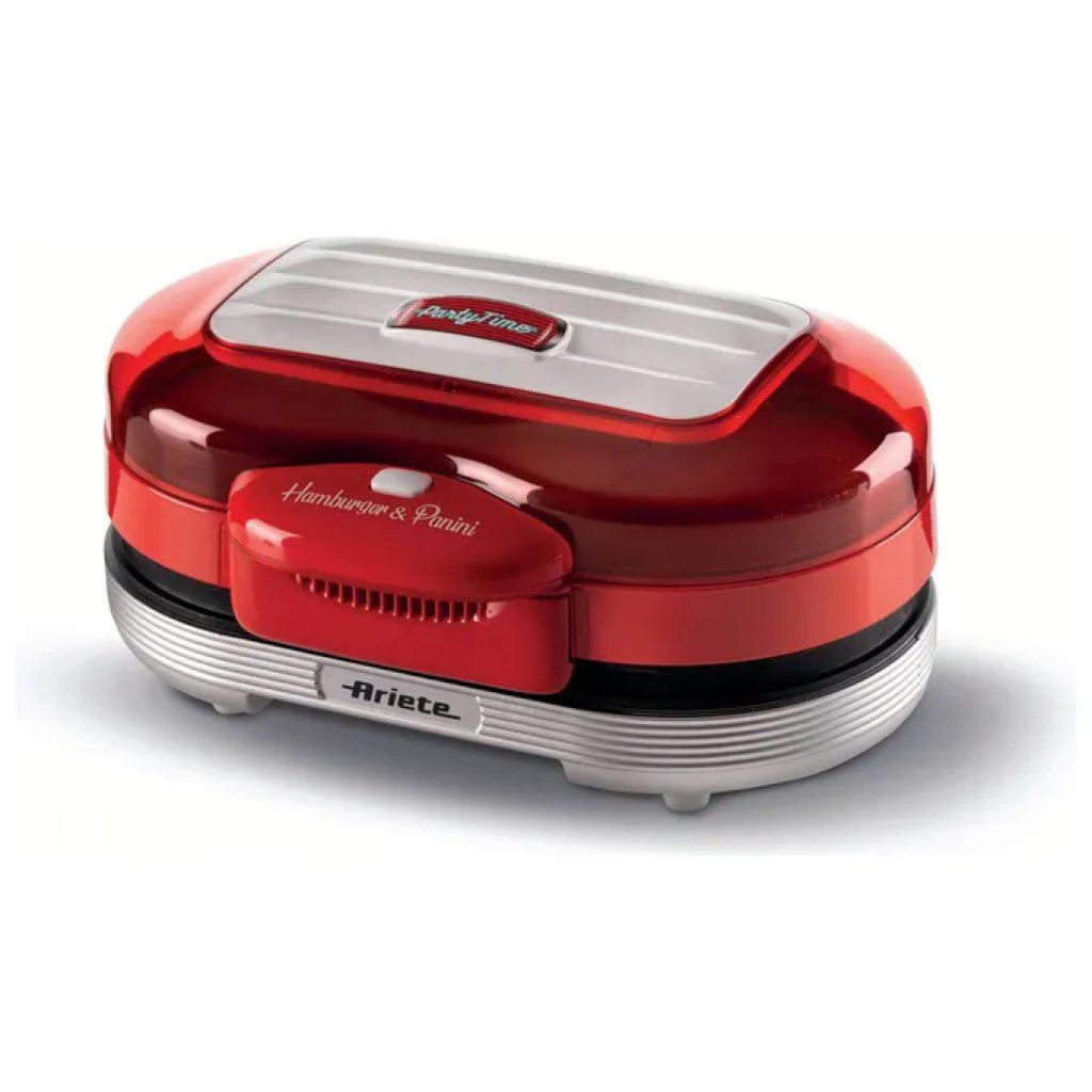Ariete 205 Party Time Hamburger Maker 1200 W Rosso