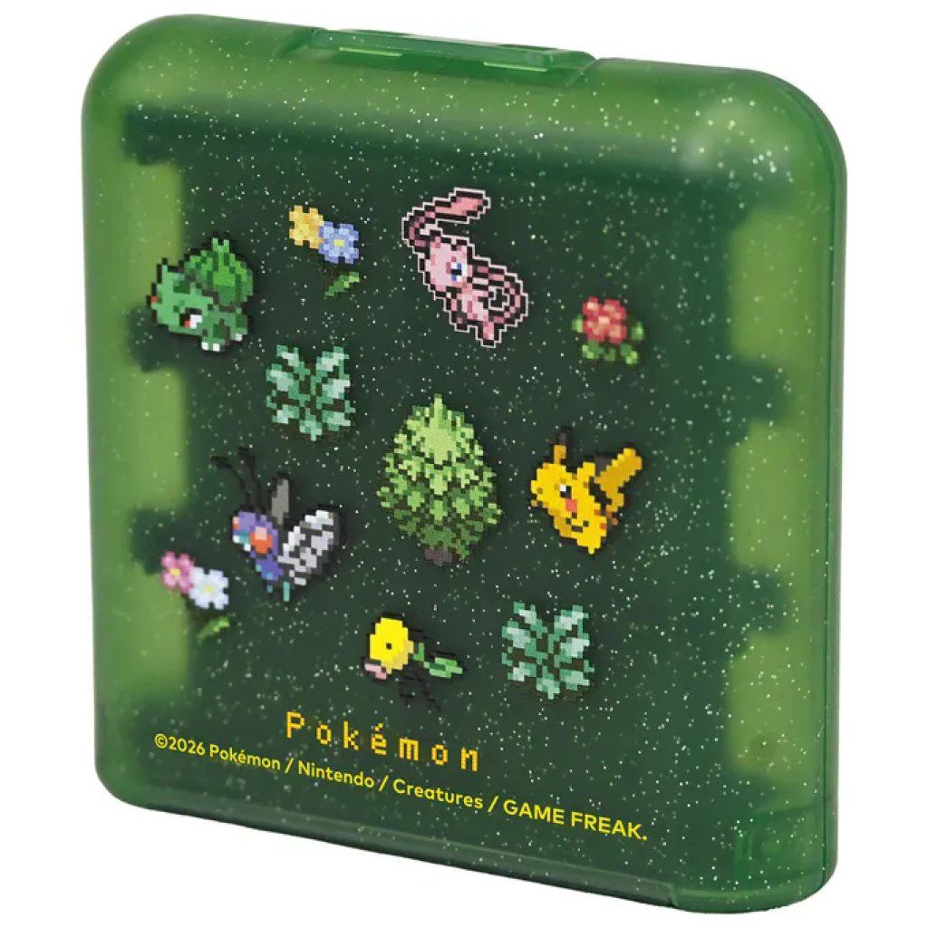 HORI Custodia Pokémon Pixel Verde per Carte Nintendo Switch 2 HORI Custodia Pokémon Pixel Verde per Carte Nintendo Switch 2