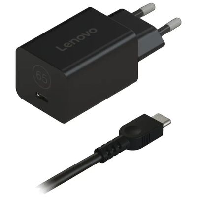 LENOVO Caricatore Lenovo GaN Nano USB-C 65 W, nero
