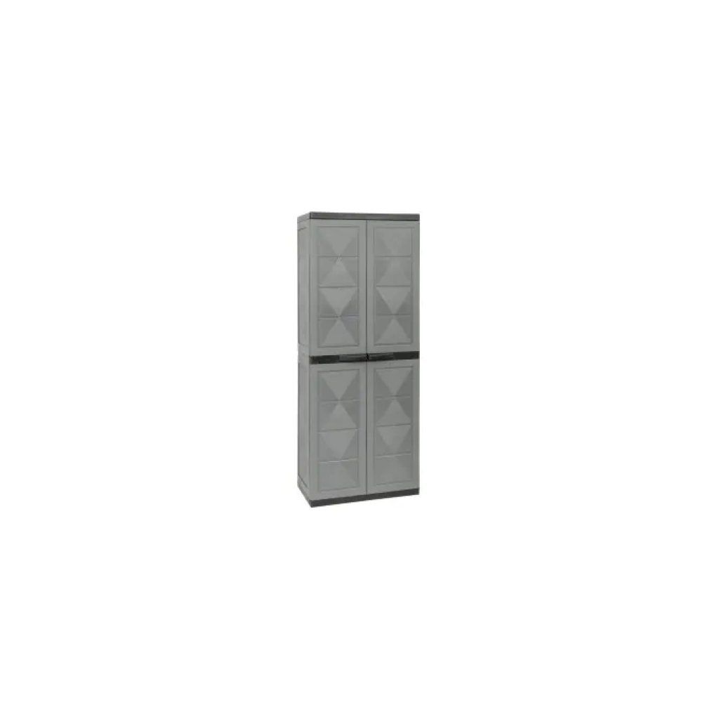 TRIOPLAST Basic Line – Armadio portascope bianco 65 × 37 × 165 cm TRIOPLAST Basic Line – Armadio portascope bianco 65 × 37 × 165 cm