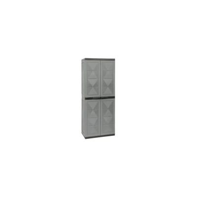 TRIOPLAST Basic Line – Armadio portascope bianco 65 × 37 × 165 cm