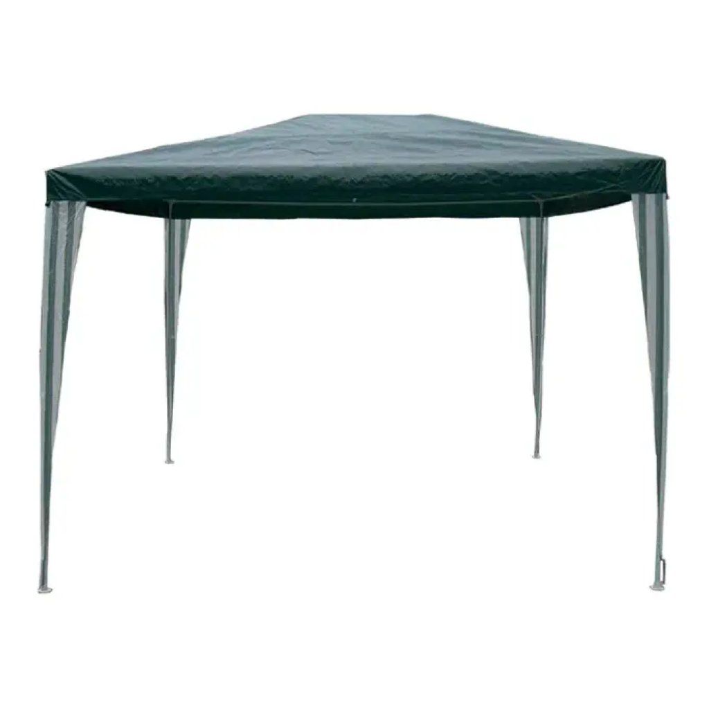 LIF Gazebo da giardino LIF Macon 3 x 4 m verde LIF Gazebo da giardino LIF Macon 3 x 4 m verde