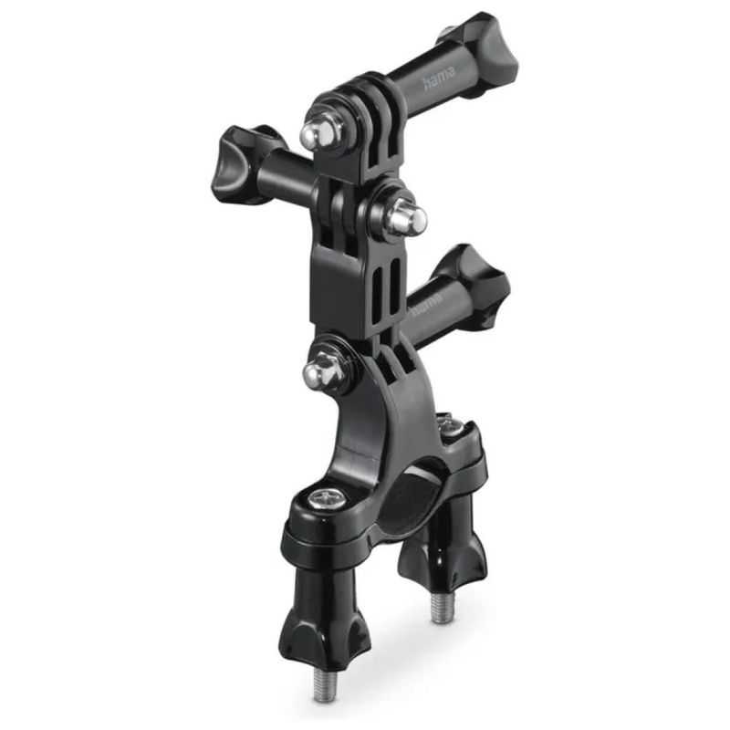 Hama 00004561 Supporto orientabile per action camera, compatibile GoPro, nero