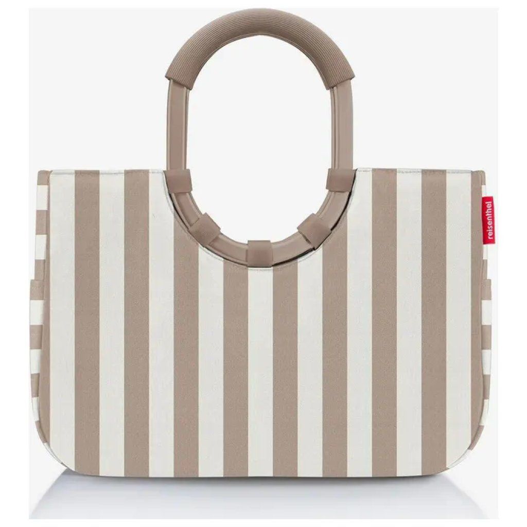 Reisenthel Loopshopper M – Borsa shopper Summerstripes Coffee