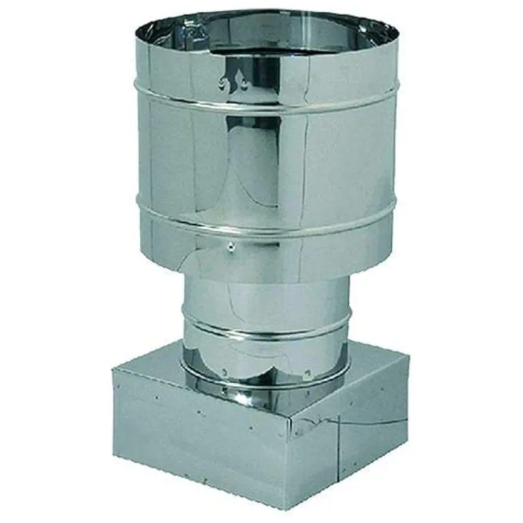 KASART Fumaiolo Quattro Venti in Acciaio Inox AISI 304, 32 x 32 cm KASART Fumaiolo Quattro Venti in Acciaio Inox AISI 304, 32 x 32 cm