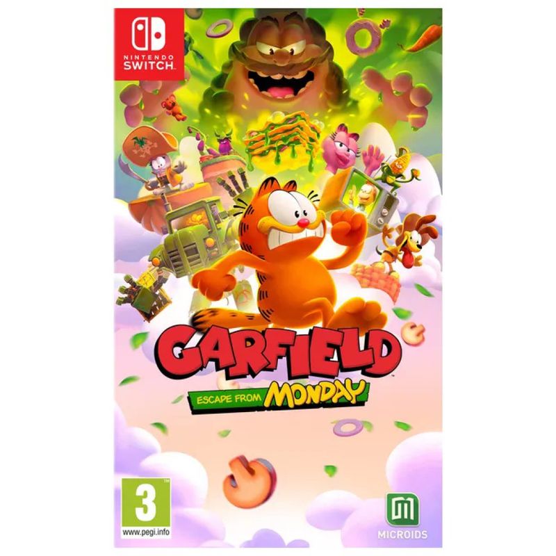 MICROIDS Garfield - Escape from Monday per Nintendo Switch