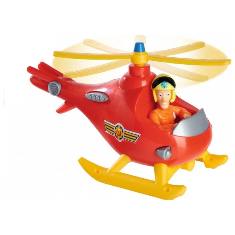 Simba Sam Junior Wallaby, elicottero giocattolo con Tom Thomas, 17 cm